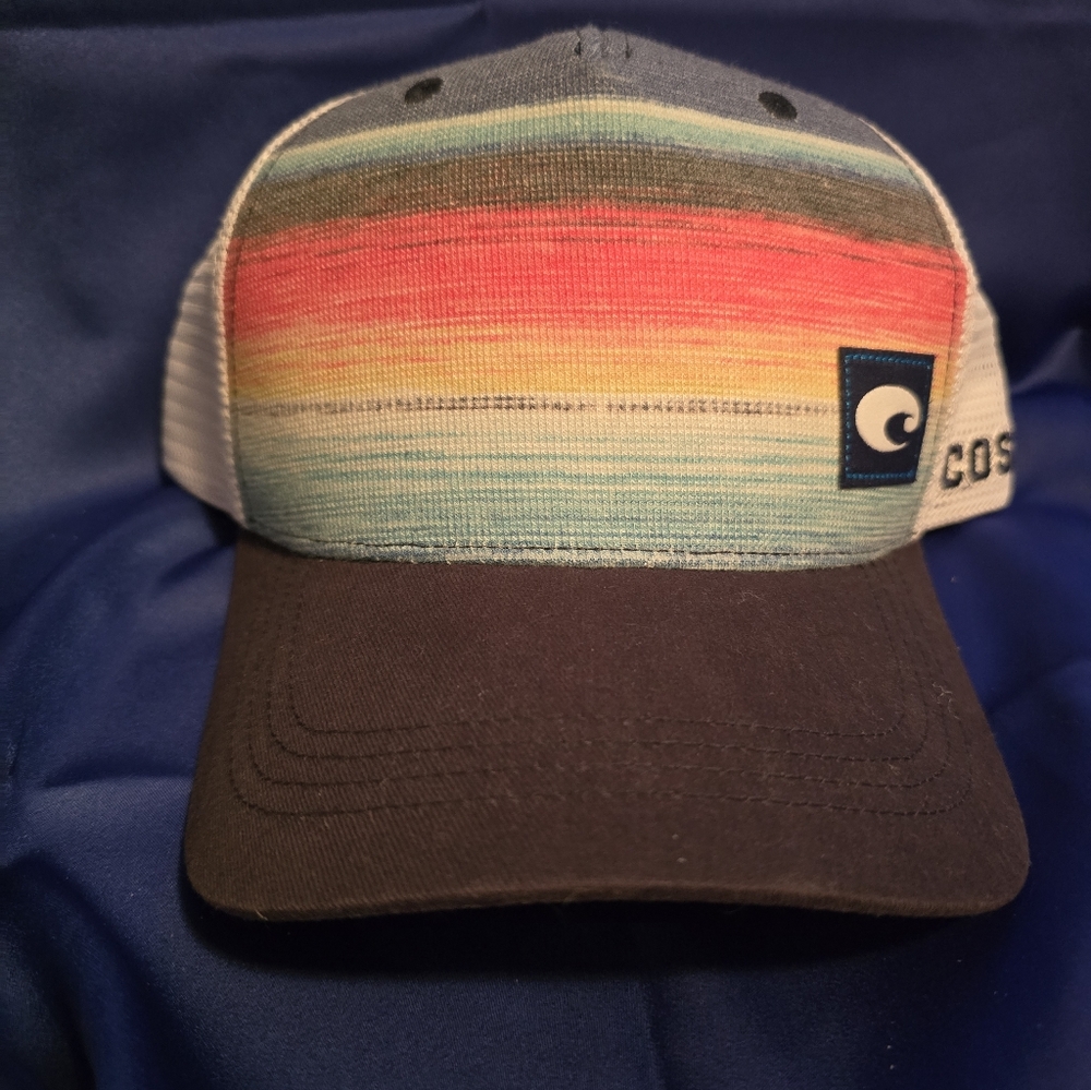 Costa Baja Stripe Trucker- NWT - Picture 2 of 6